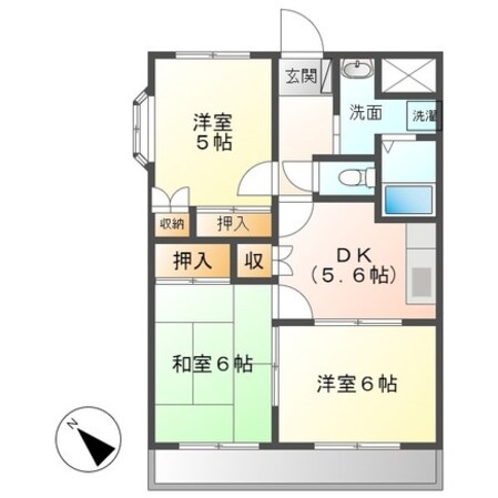 伊勢松本駅 徒歩20分 1階の物件間取画像